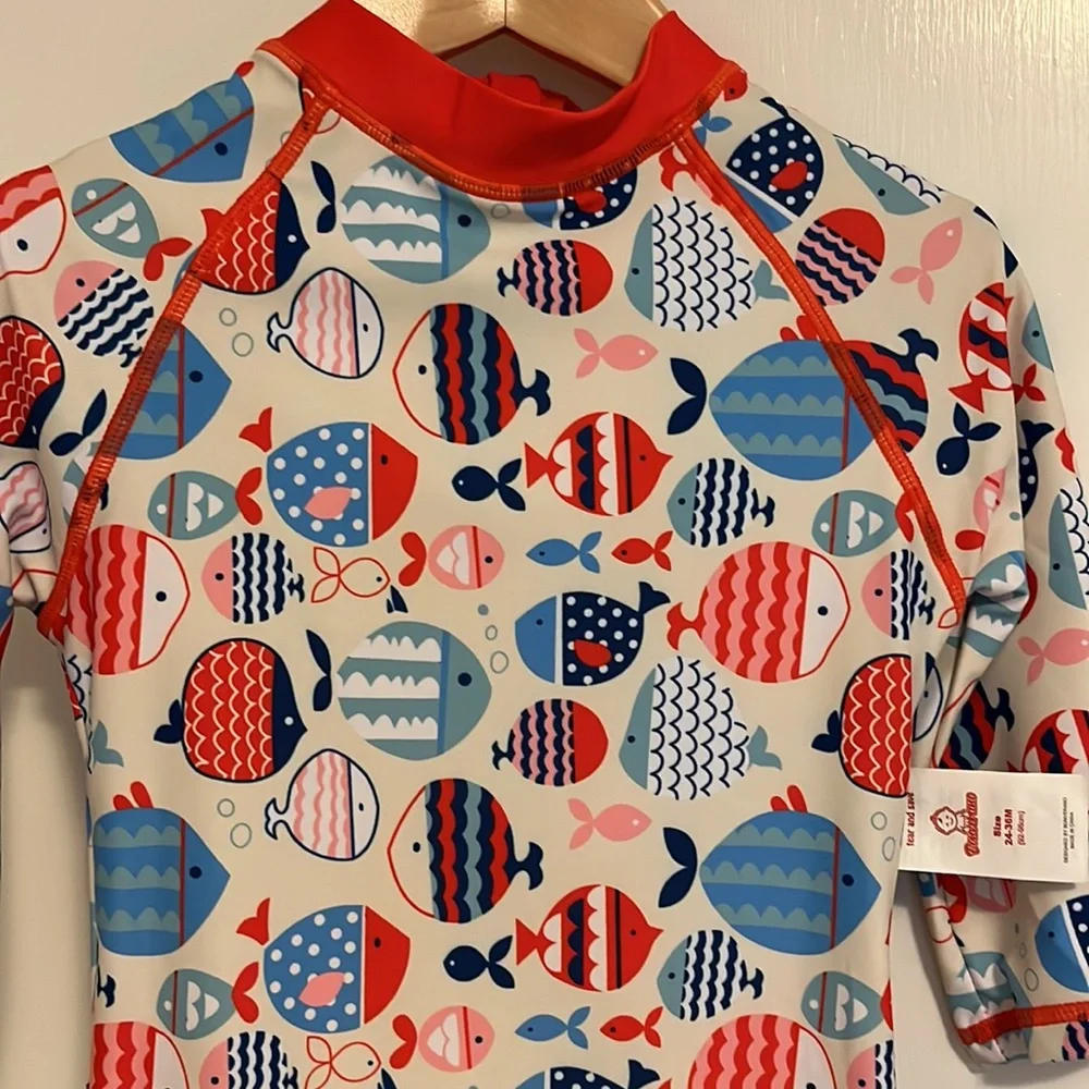 Bonverano one piece toddler swimsuit